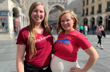 Tableau Ambassadors Heidi Kalbe und Julia Büchting